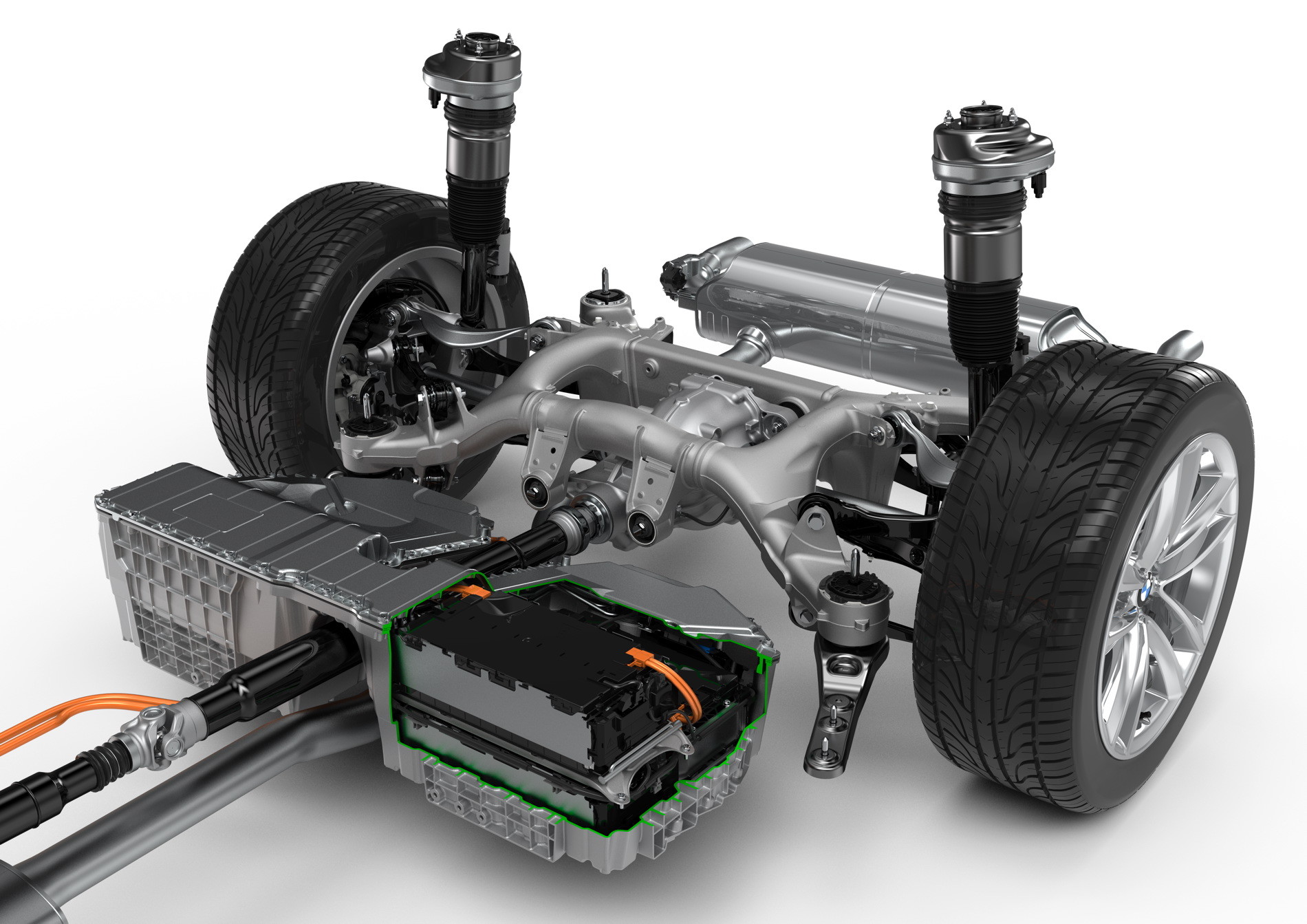 Batería de alto voltaje y autonomía BMW PHEV